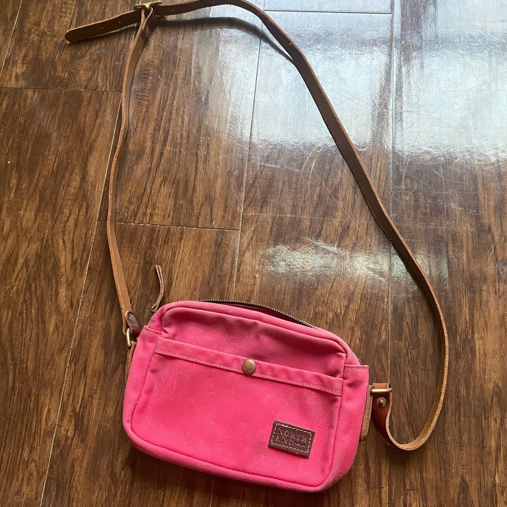 The North End Pinkish Red Crossbody Bag
